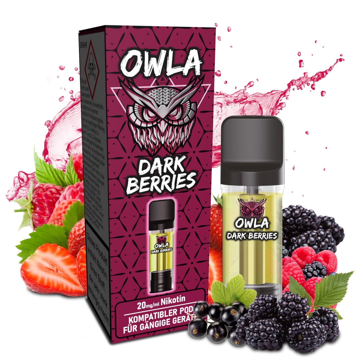 OWLA Dark Berries Pod 2 ml 20 mg