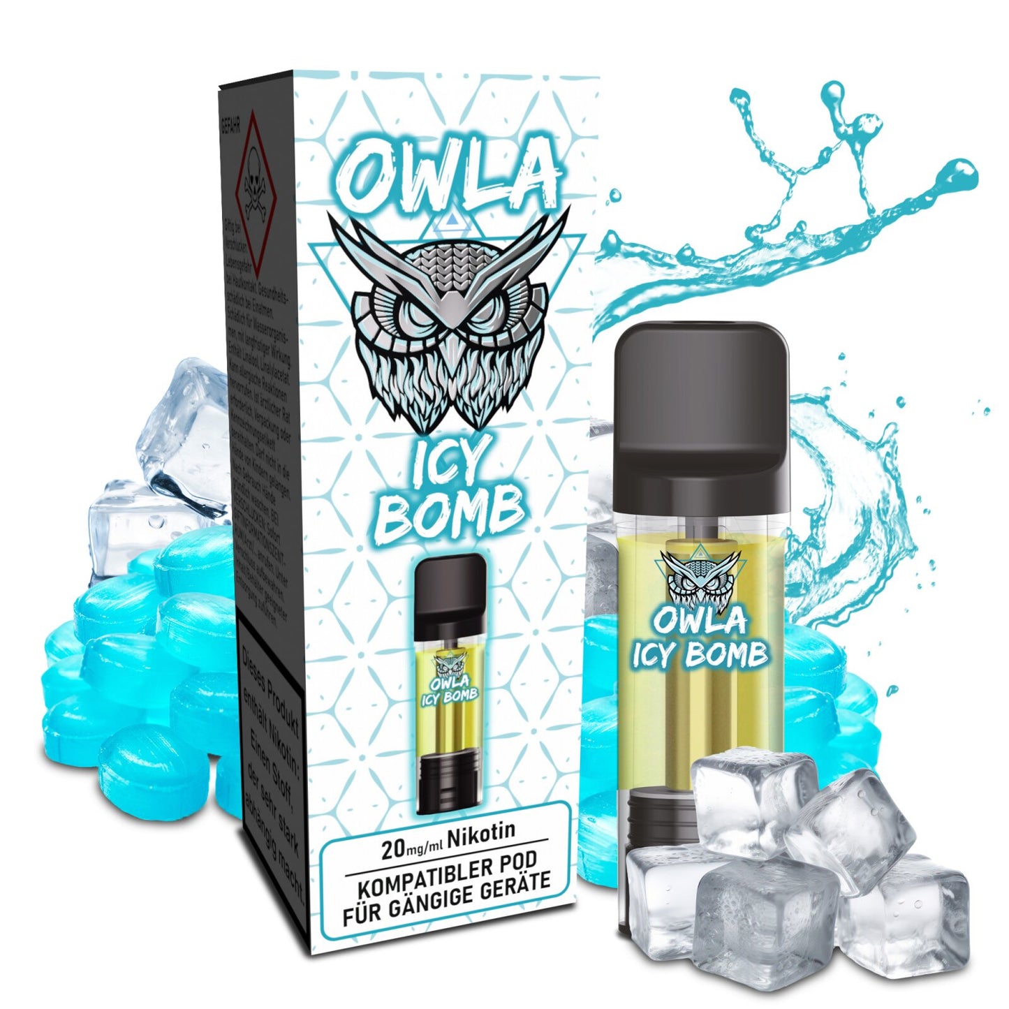 OWLA ICY Bomb Pod 2 ml 20 mg