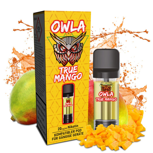 OWLA True Mango Prefilled Pod 2 ml 20 mg